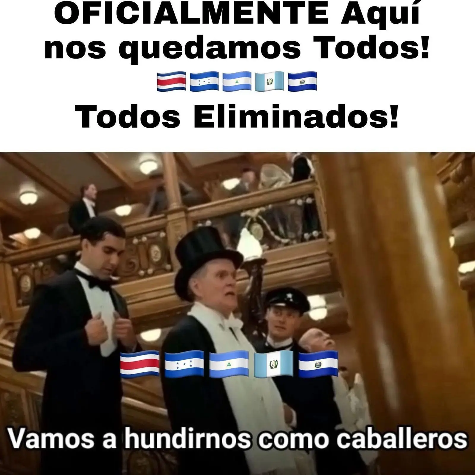 memes de eliminación de Honduras y Costa Rica al Mundial 2026