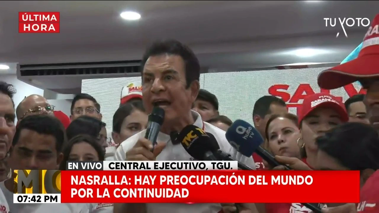 Nasralla acusa a Libre y pide intervención