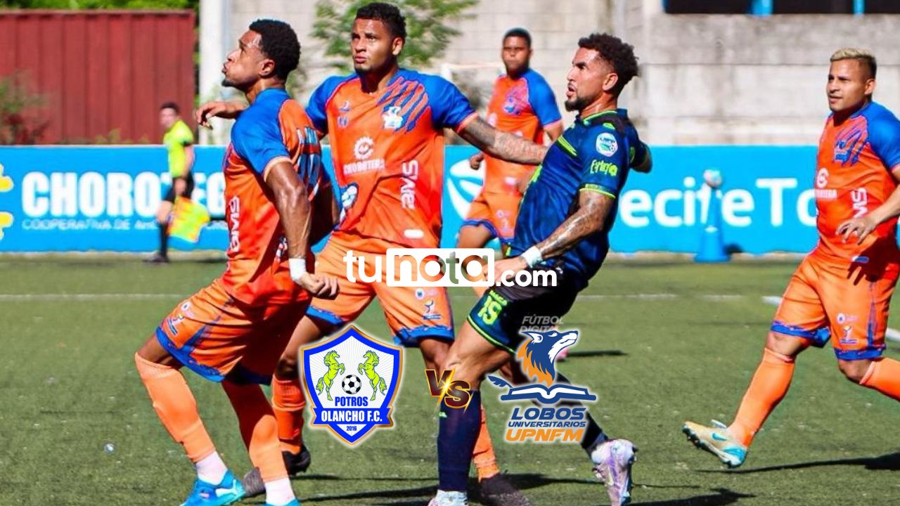 Olancho vs. Lobos UPNFM en vivo: Dónde ver, marcador y minuto a minuto