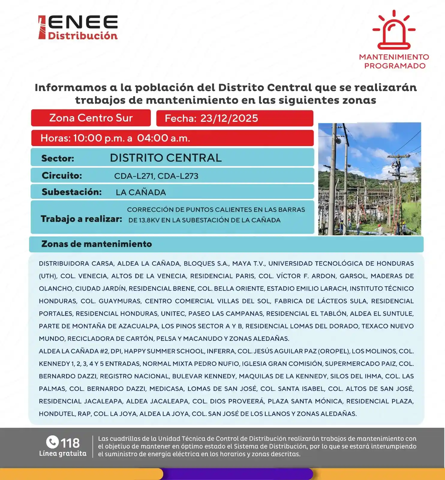Lugares sin luz eléctrica 