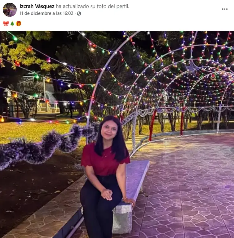 Izcrah Melissa Vásquez Flores, joven que murió dentro de bus de Güinope