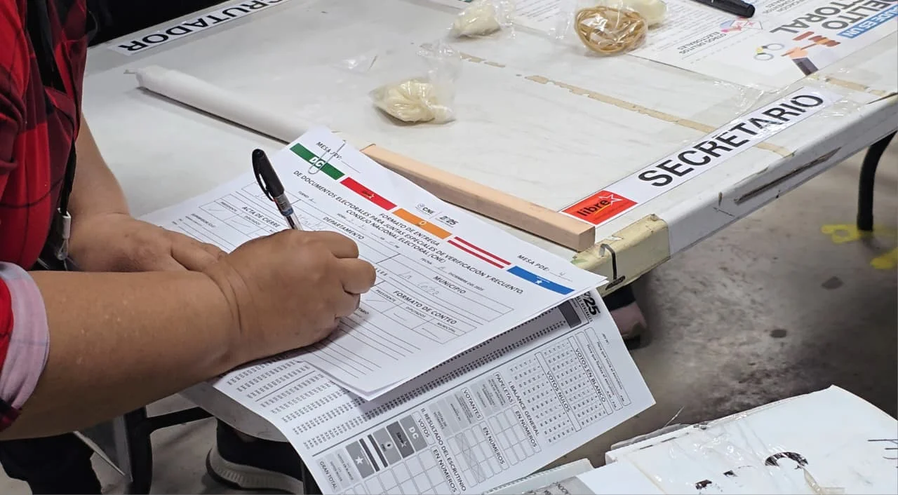 acta escrutinio especial