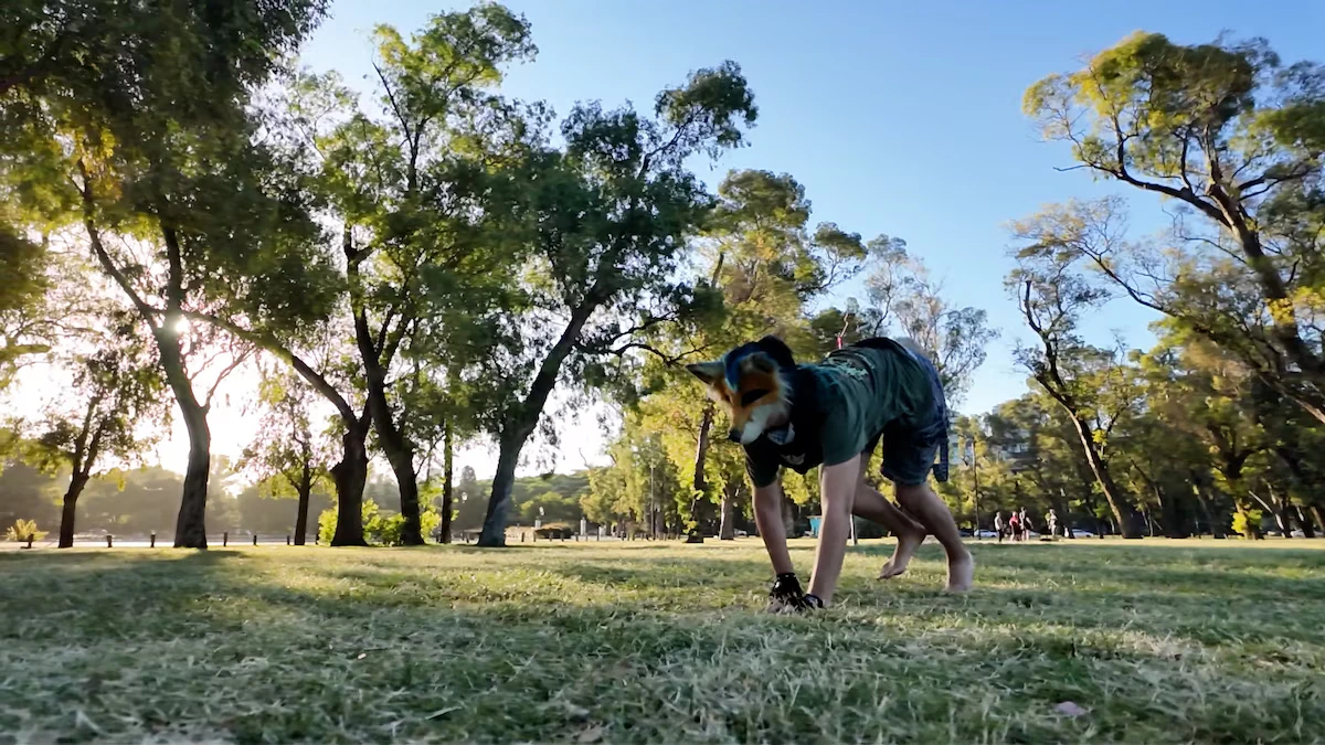 “Siento que mi forma de ser se asimila a la de un zorro”, expresó Lexi. Foto: cortesía de Infobae 