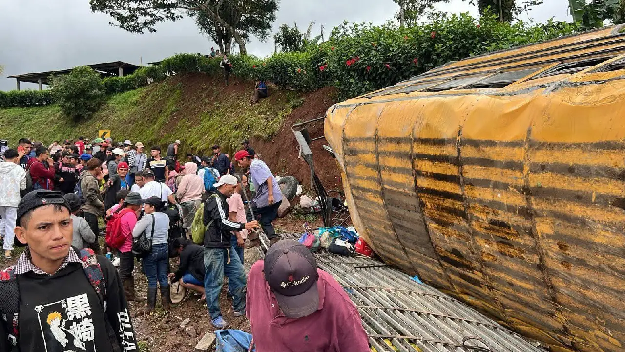 accidente en Nicaragua 