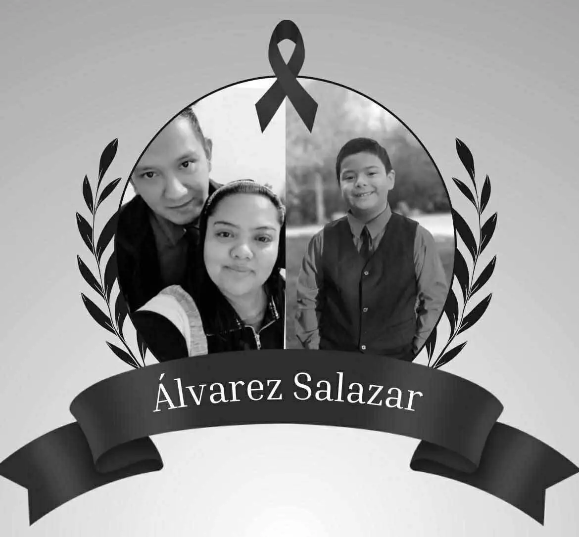 Alejandro Álvarez, su esposa Betty Salazar y su hijo, Milton Álvarez
