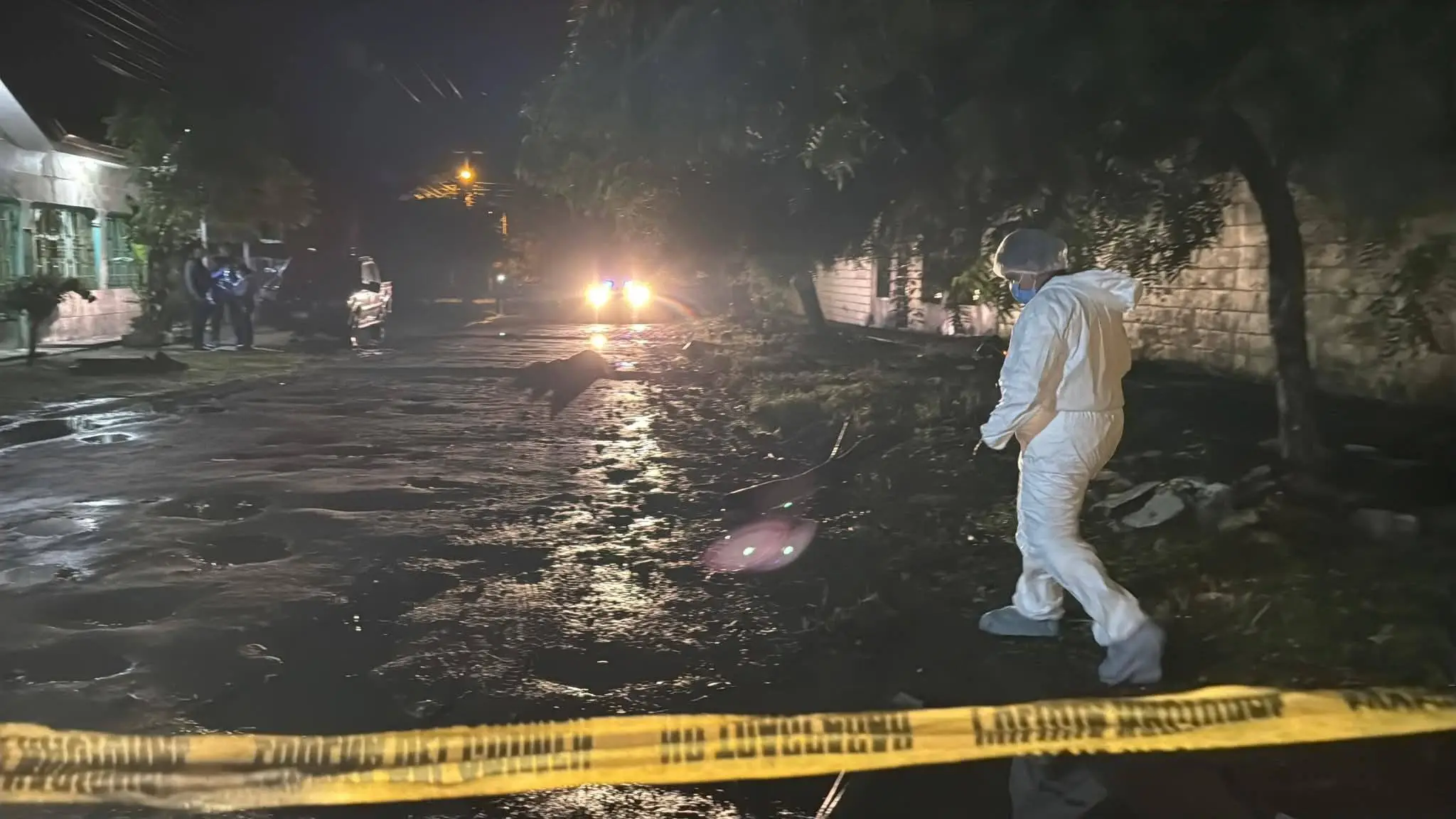 Lugar donde mataron a menor en El Progreso
