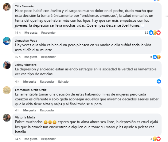 Mensajes sobre el joven encontrado sin vida en Cofradía, Cortés 