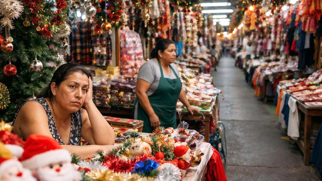 Navidad en pausa: comerciantes culpan a políticos por ventas en picada Imagen de Navidad en pausa: comerciantes culpan a políticos por ventas en picada