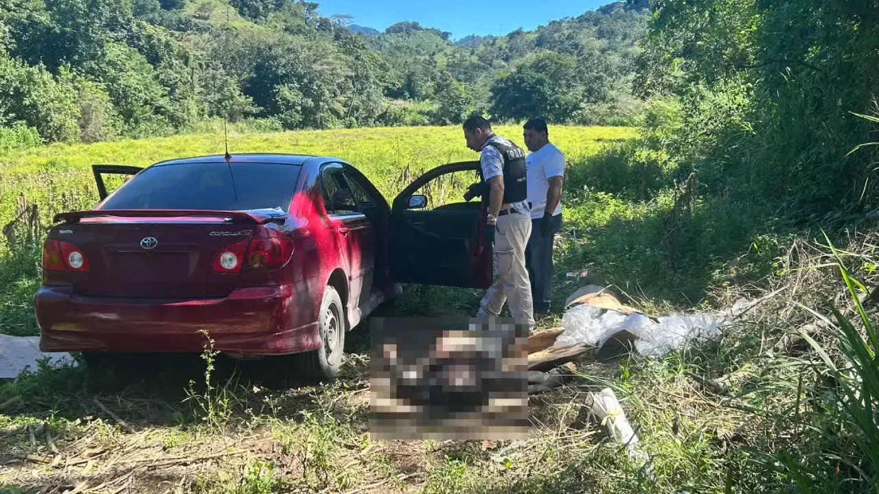 Así fue hallado Milton Jesús Rapalo Reyes sin vida.