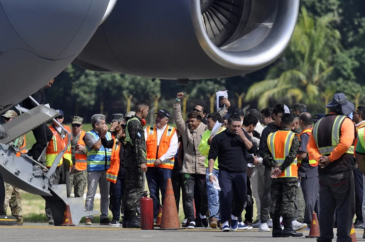 Menos hondureños deportados en enero de 2026, según cifras oficiales. Foto: cortesía de redes sociales 