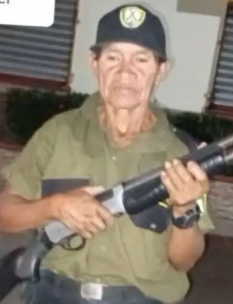 Foto del guardia al que matan en Choluteca
