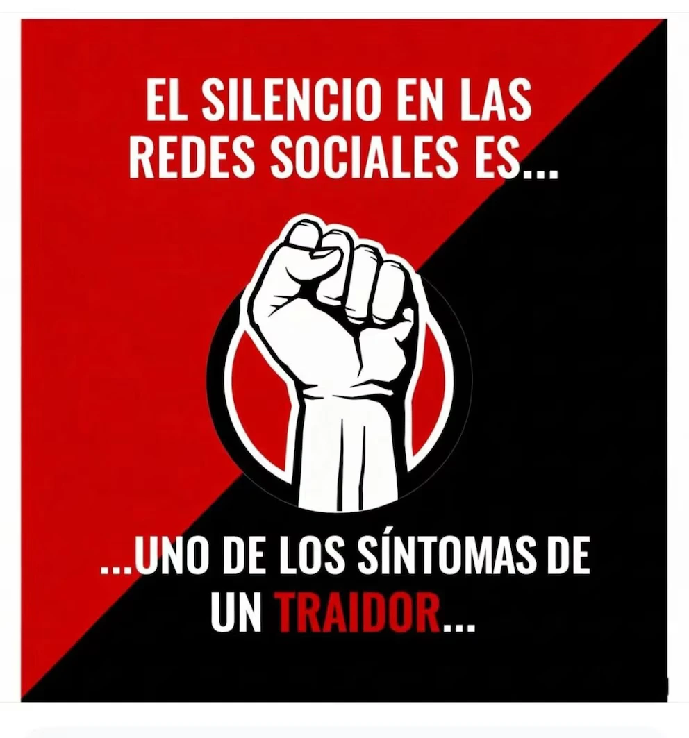 Una de las imágenes difundidas en los medios oficialistas. Foto: cortesía de Infobae