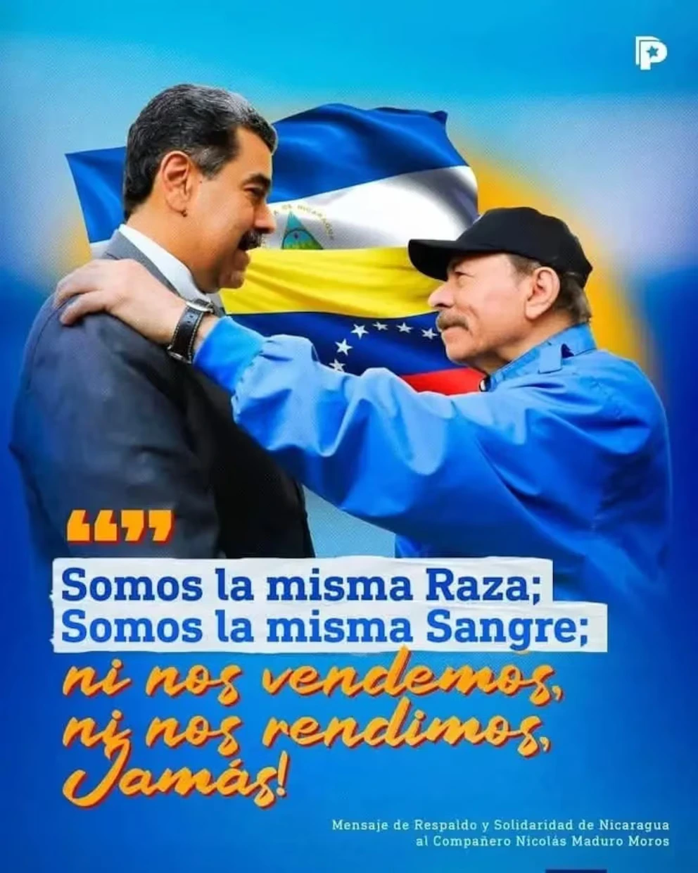 Carteles como este deben publicar los funcionarios estatales en su páginas personales para demostrare que no son traidores. Foto: cortesía de Infobae 