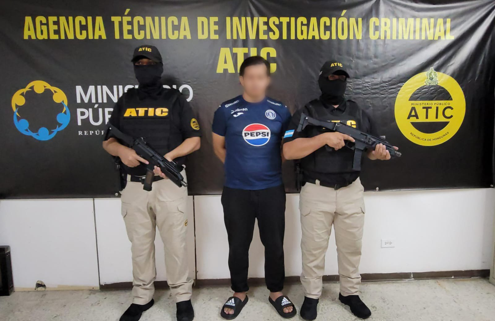 Foto del hondureño que abusó de una niña 