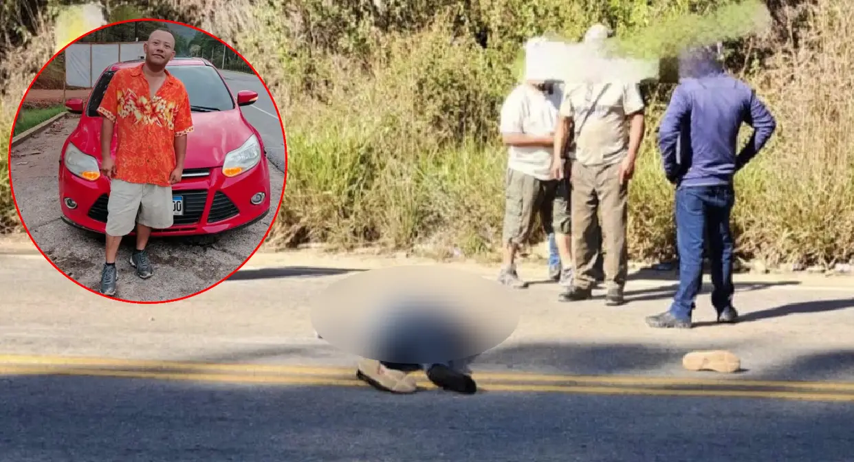 Accidente donde murió Marvin Nahún Flores