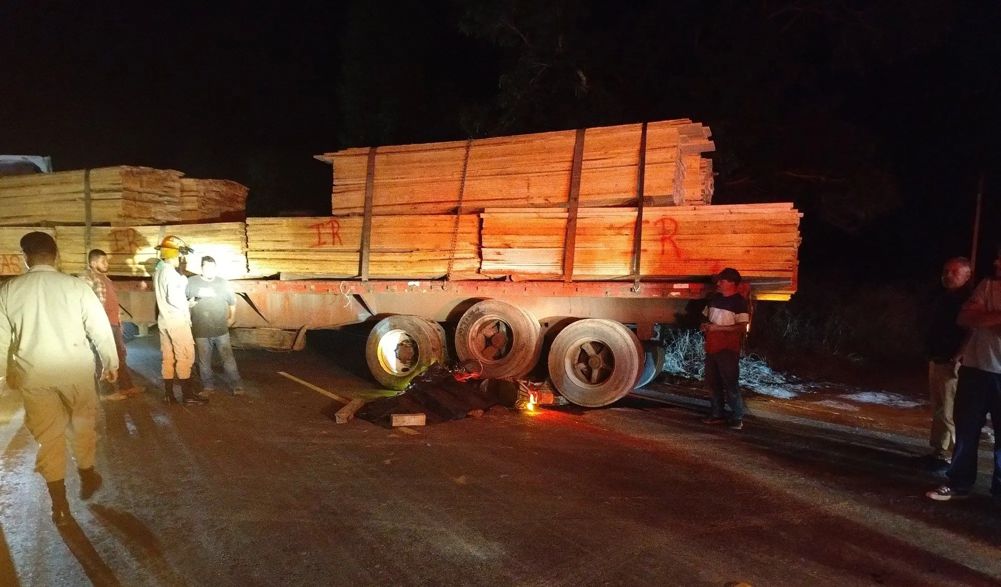 Escena del accidente