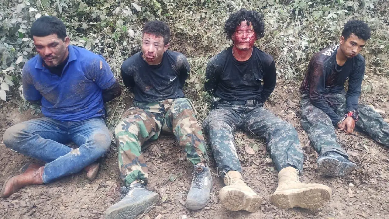 Cuatro presuntos secuestradores en Yoro