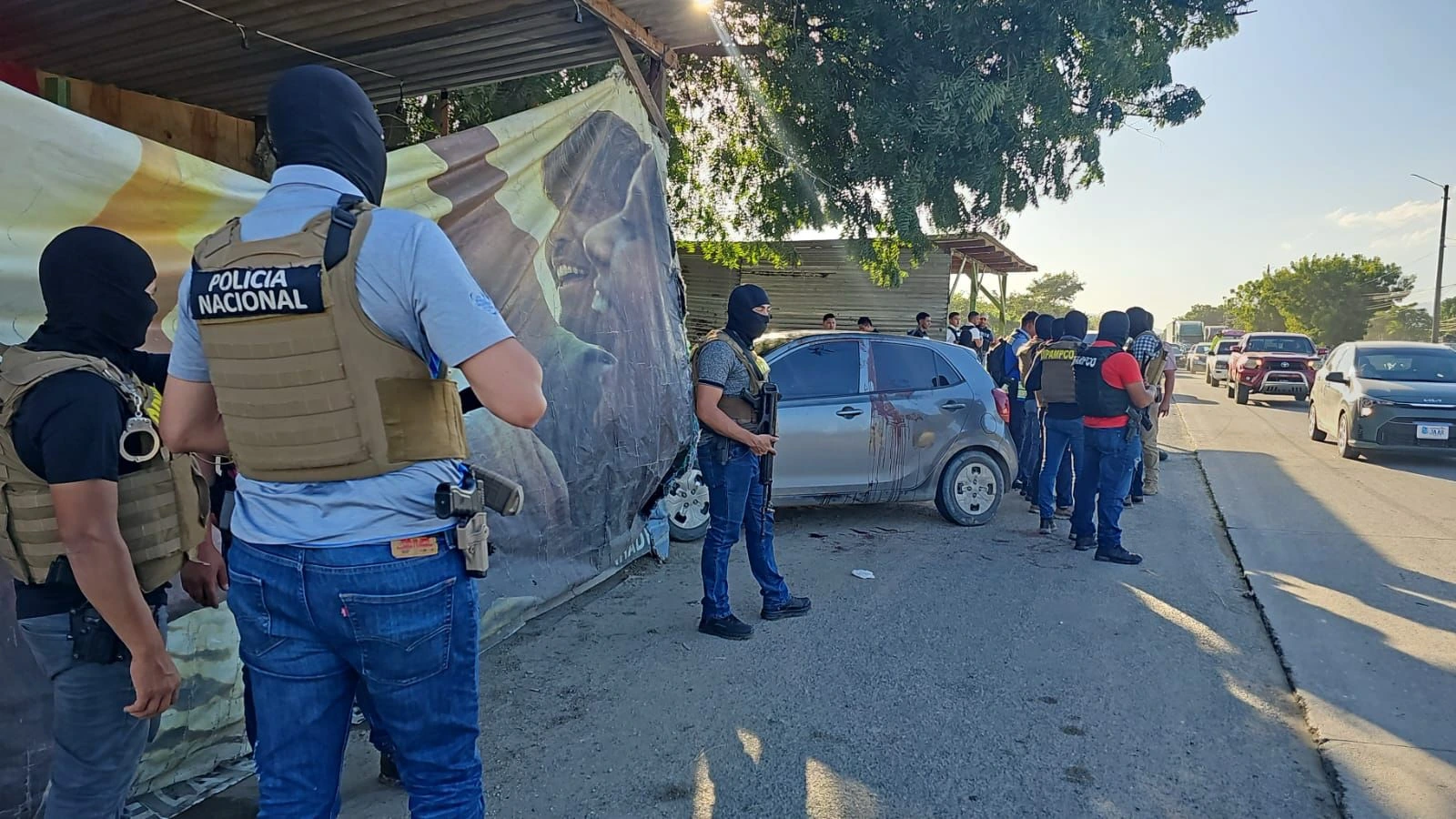 El incidente se suma a una serie de hechos violentos registrados en el norte del país. Foto: cortesía de la Policía Nacional