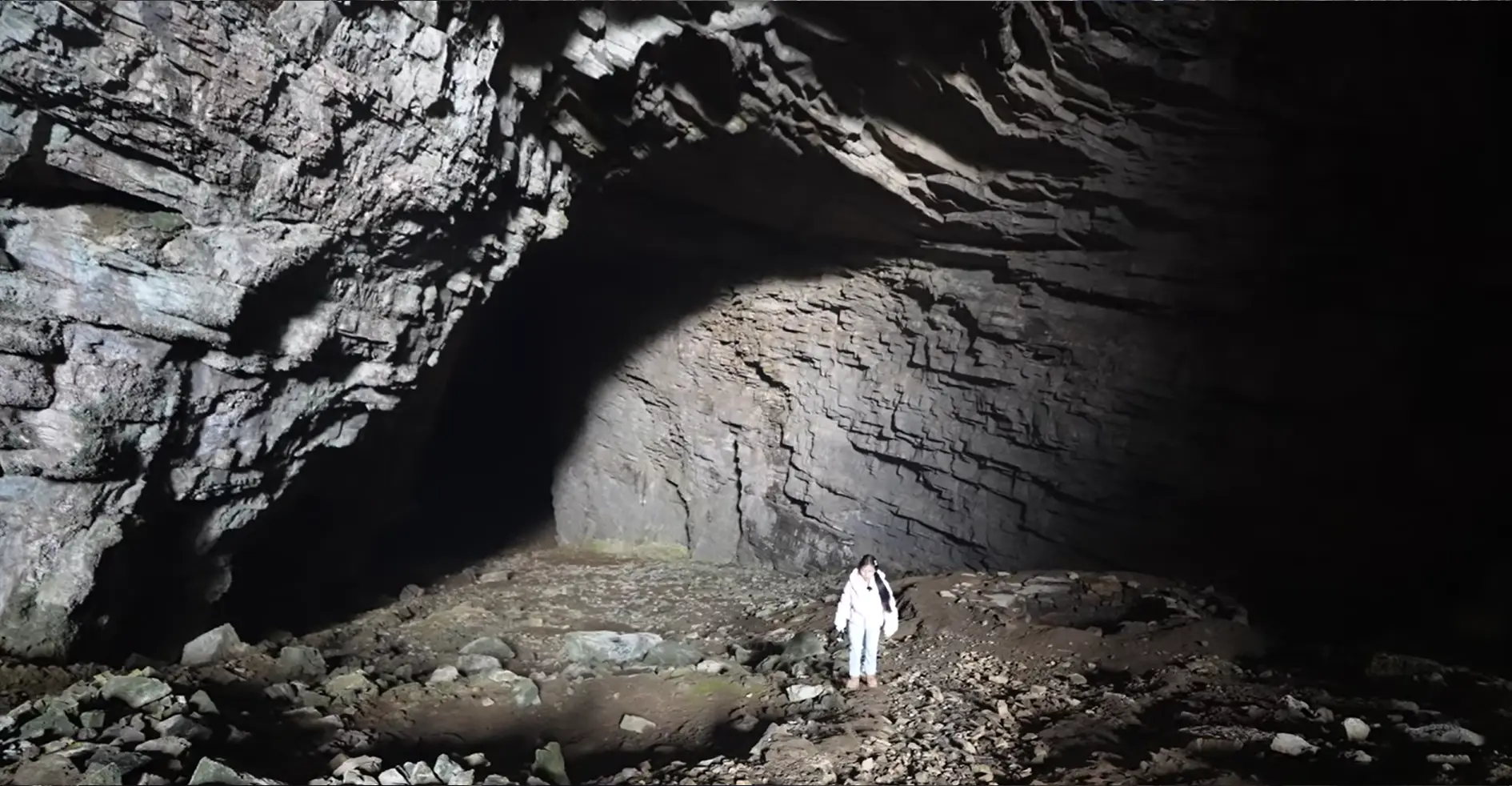 Foto de la Familia que vive en una cueva
