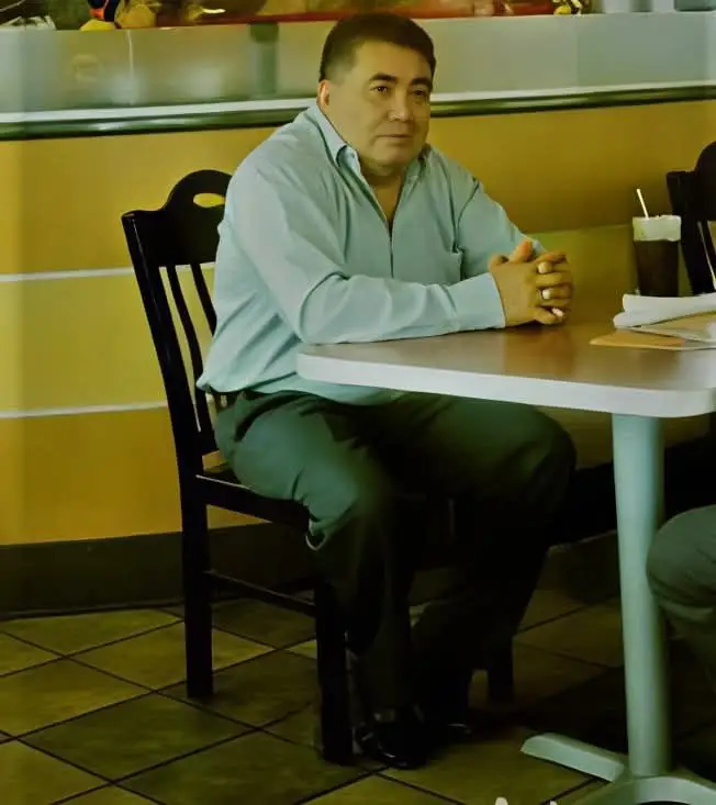 Foto en vida del empresario al que hallan muerto en Cortés