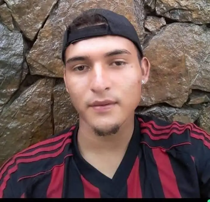Foto del joven cuyo Cuerpo fue encontrado en  cañeras de Chamelecón