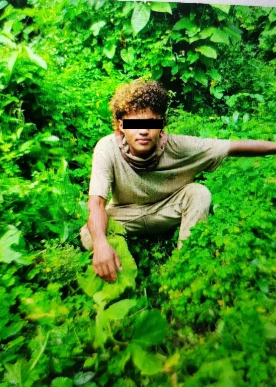 Foto del Menor que murió al tocar un cable en Roatán