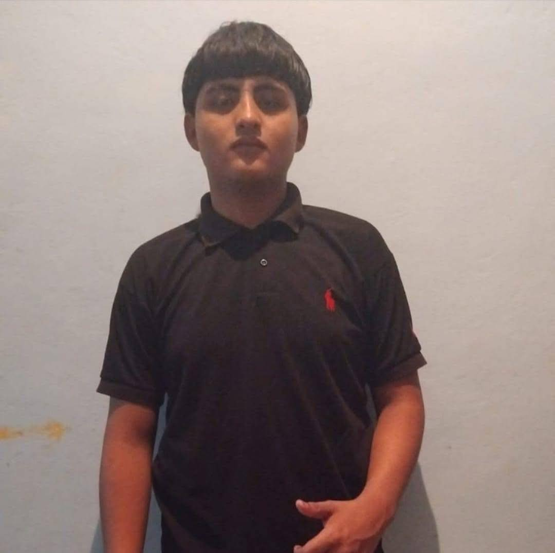 Foto del menor que murió en accidente de moto en San Pedro Sula