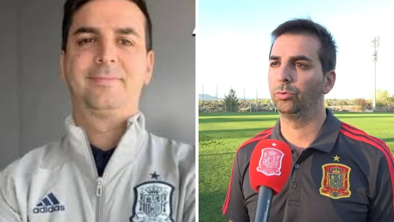 Collage de fotos de Francis Hernández, nuevo director deportivo de la Selección de Honduras.