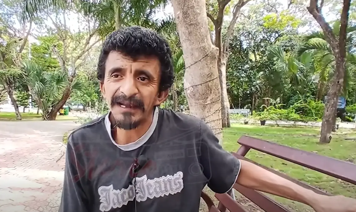 Foto del hondureño que viajó a Nicaragua buscando ayuda para operarse