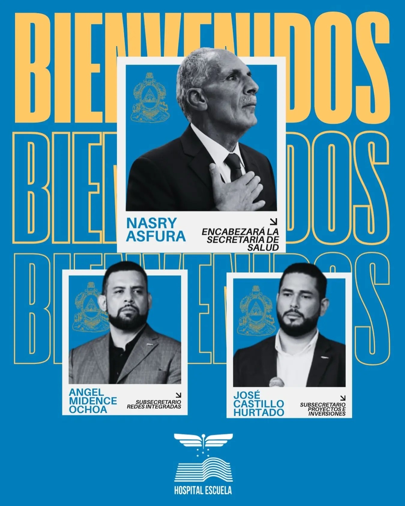 arte de autoridades de salud