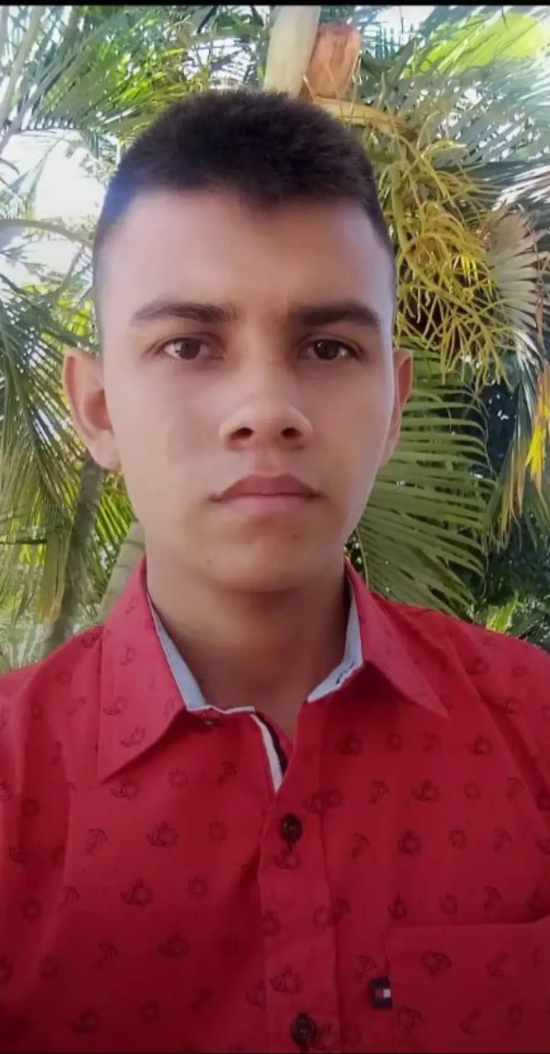 Foto de uno de los jóvenes asesinados en Lempira