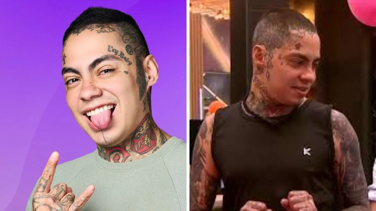 Collage de fotos de Nicolás Arrieta, uno de los participantes de ls tercera temporada de La Casa de los Famosos Colombia 
