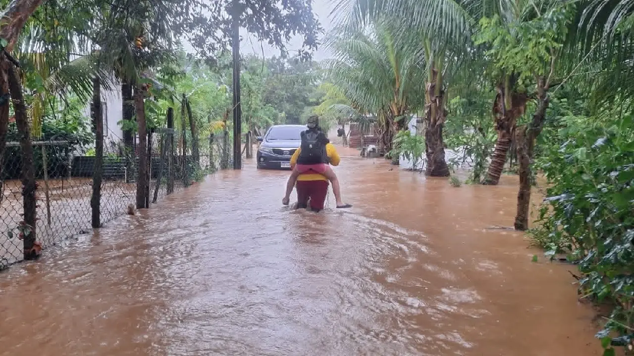Inundaciones en el norte de HonduraS