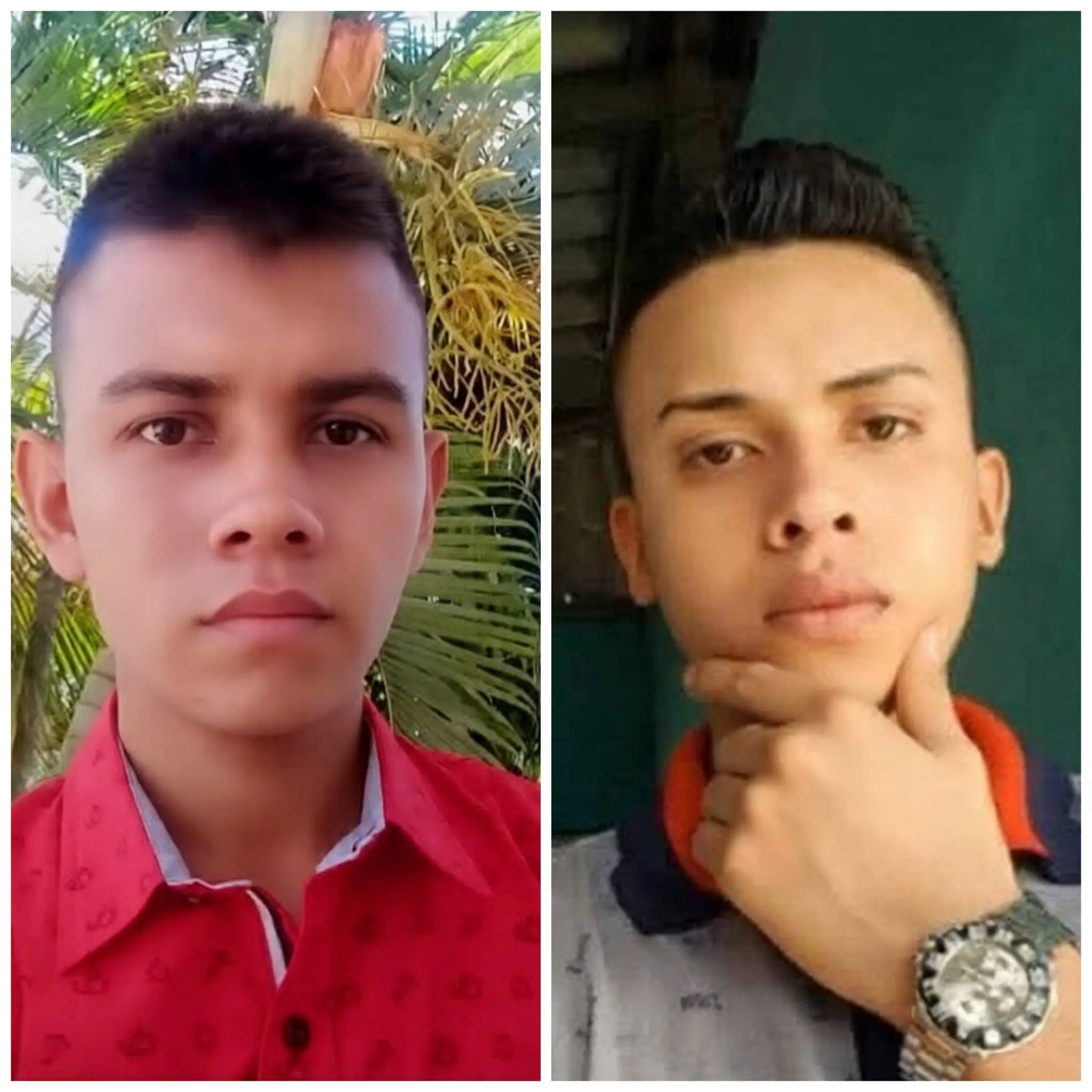 Francis y Milton son los jóvenes asesinados en Lempira