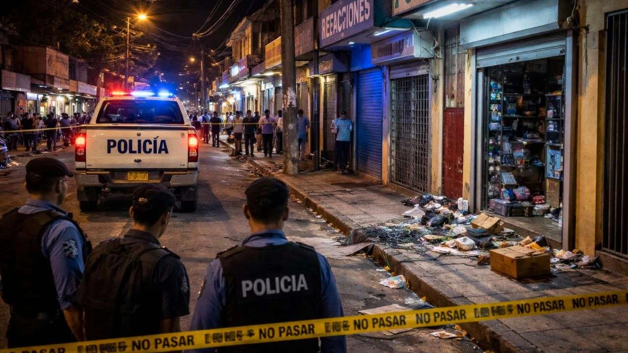 Asaltan tres negocios en cadena, mientras la seguridad está en el aire