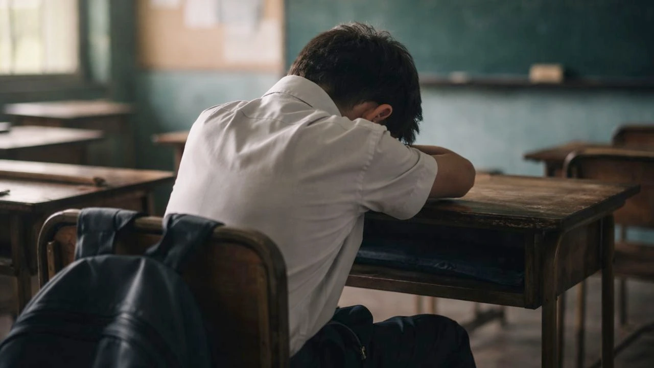 el relato de un menor silenciado por su maestra