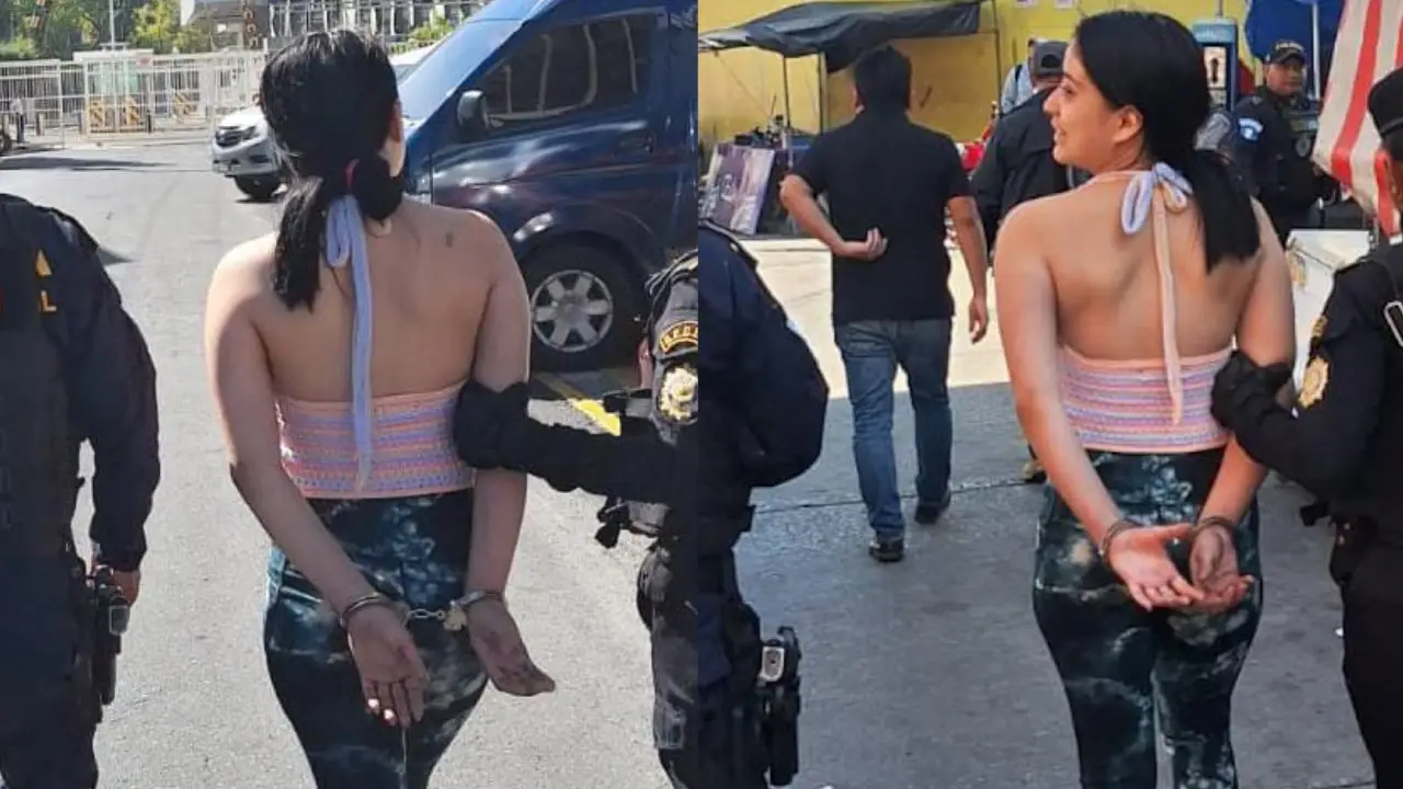 Capturan a ‘cariñosa’ por robarle el celular a uno de sus clientes