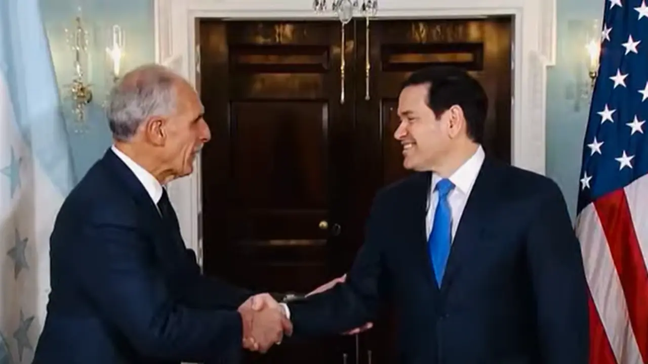 Imagen Principal de Nota: EXCLUSIVA: Asfura se reúne con Marco Rubio en su gira por Estados Unidos