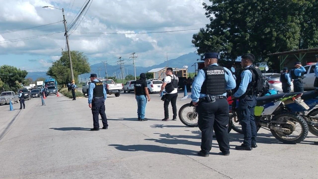 Enfrentamiento armado deja un fallecido y dos policías heridos en Cortés Imagen de Enfrentamiento armado deja un fallecido y dos policías heridos en Cortés