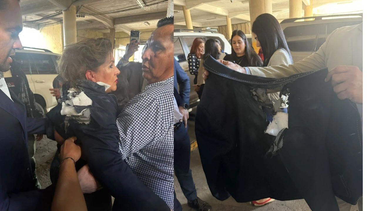 Video revela momento en que hombre lanza mortero contra diputados