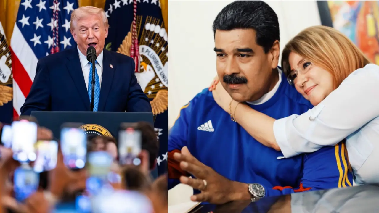 Imagen Principal de Nota: Trump revela cómo EE.  UU. capturó a Maduro y su esposa en Venezuela