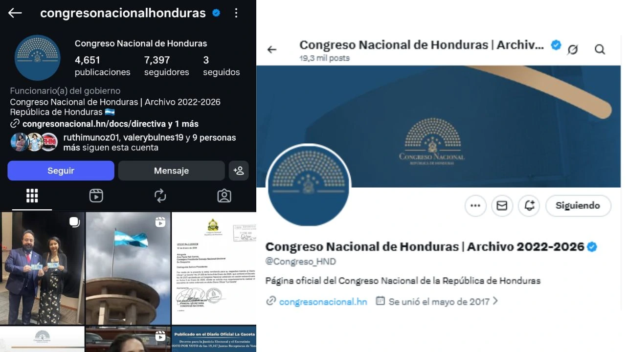Redes del congreso anterior archivadas.