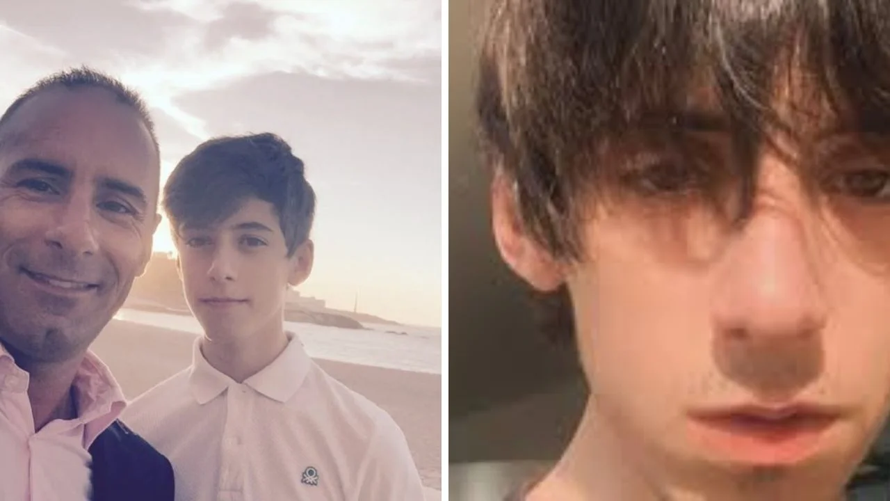 Fotos de Siro Ouro con su padre Dani Ouro