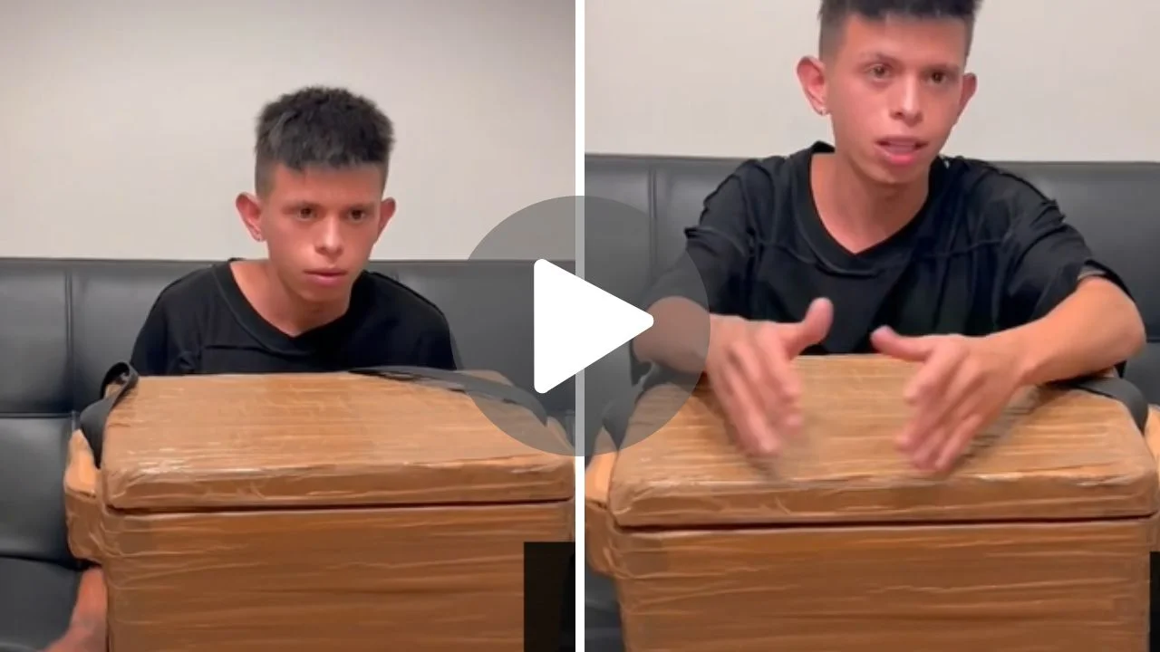Foto de Andrés Paul conocido por el video de empanadas sales boy 