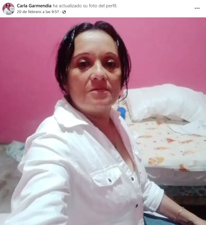 Carla Garmendia, mujer asesinada