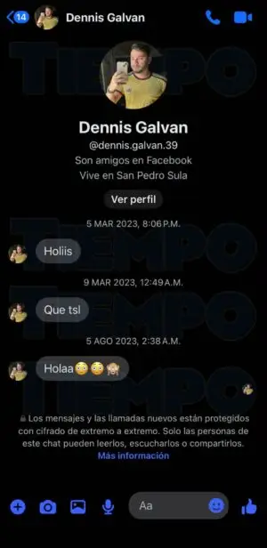 Mensajes enviados por Dennis Galván