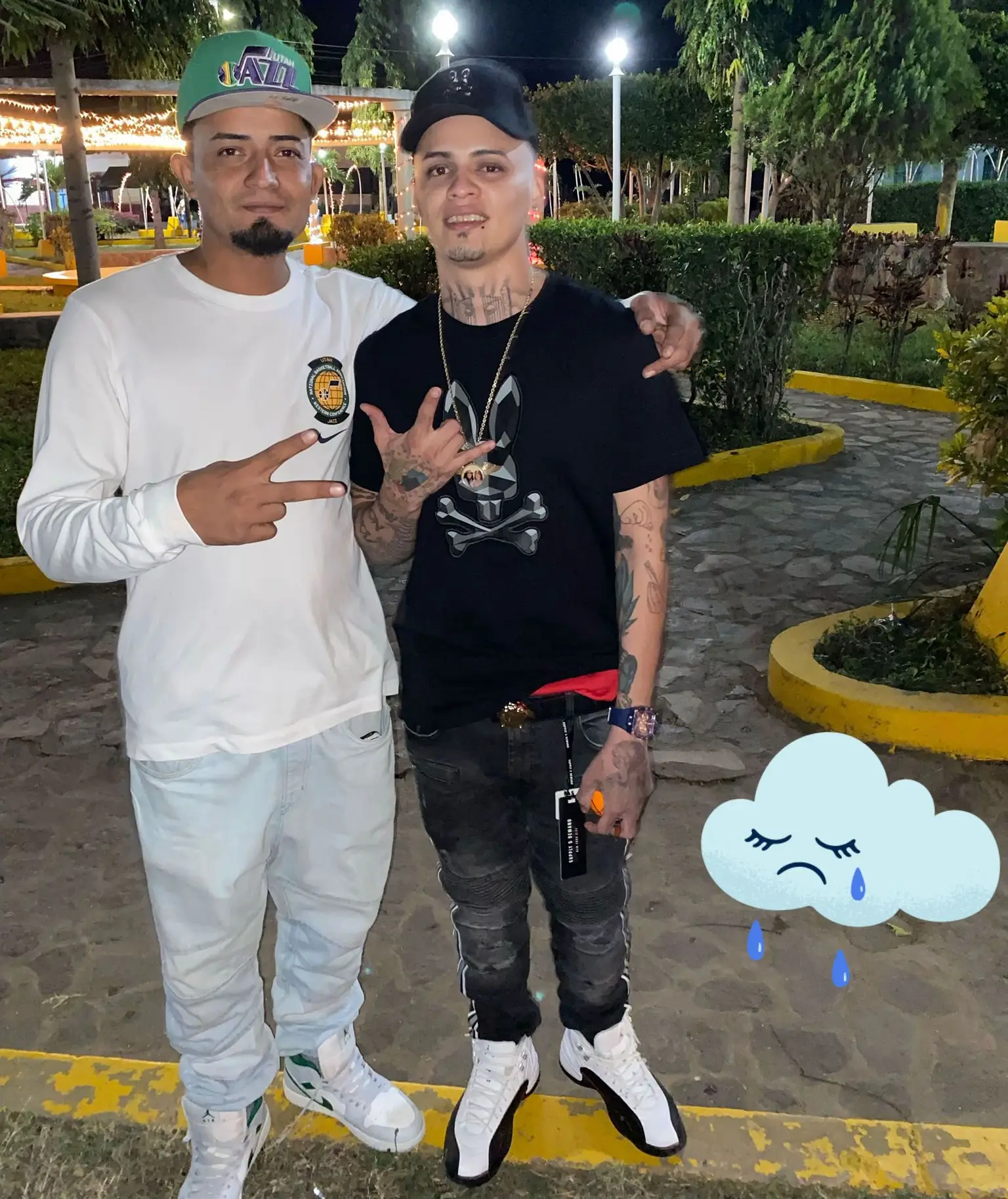 Foto de los jóvenes asesinados en Yoro