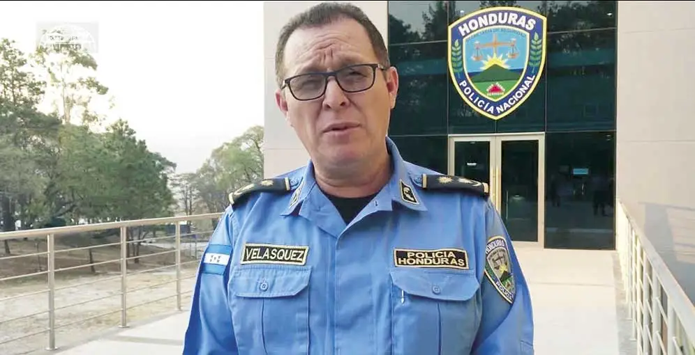 Gerson Velásquez, Titular de la Secretaría de Seguridad.