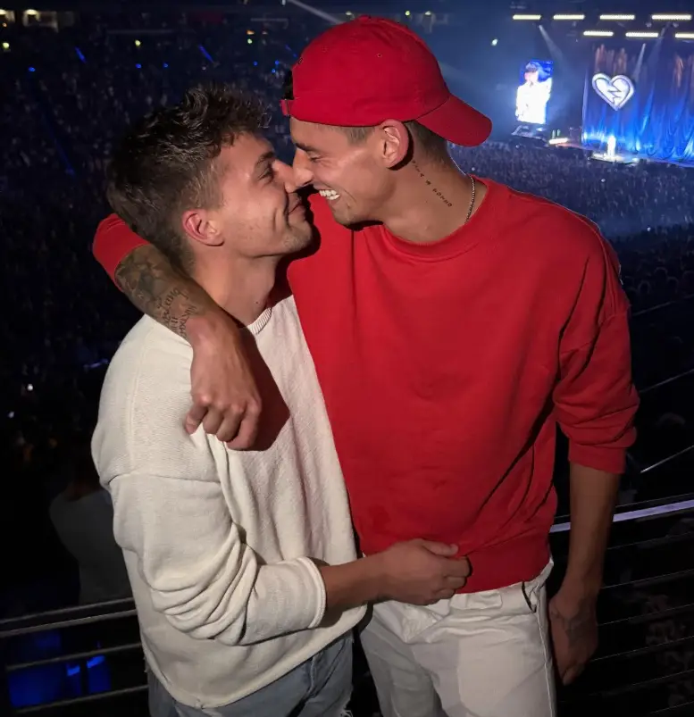 Pascal Kaiser y su novio