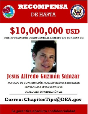 Jesús Alfredo Guzmán Salazar, alias “Alfredillo” - México.